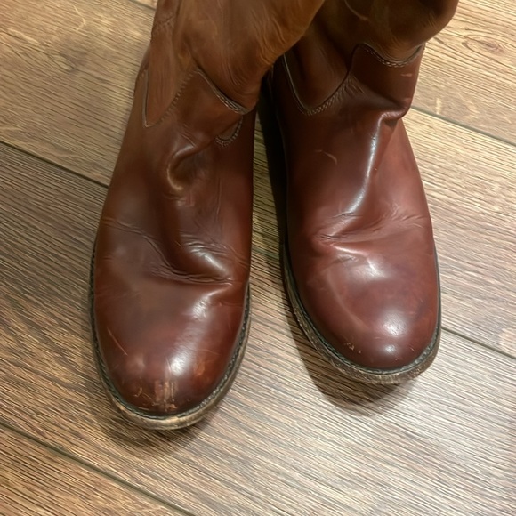 Frye Women's Brown Heeled Boots - Picture 10 of 10